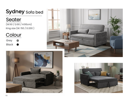 HD-3163 - sydney sofa bed