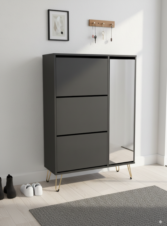 XE13-1A - COMBI Shoe Rack 3+1