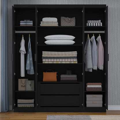 EA425 - Derby Tall 4 Door [ 3 Draws Inside ]