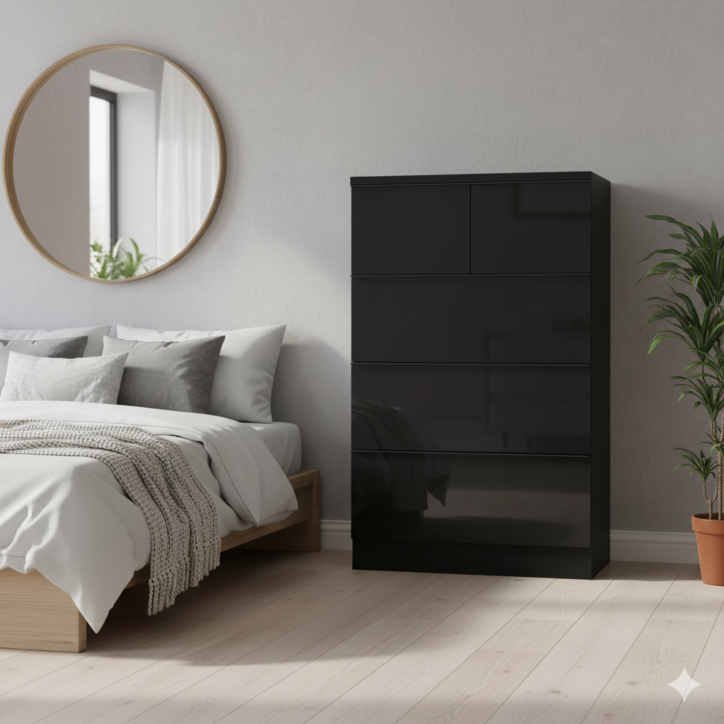 DB577 - Derby Chest Of Drawers 3+2